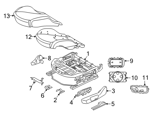 2021 Toyota GR Supra Lumbar Control Seats Diagram 1 - Thumbnail