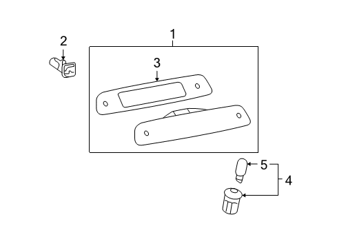 2006 Toyota Highlander Bulbs Diagram 11 - Thumbnail