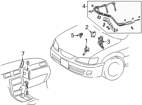 2000 Toyota Solara Powertrain Control Diagram 2 - Thumbnail