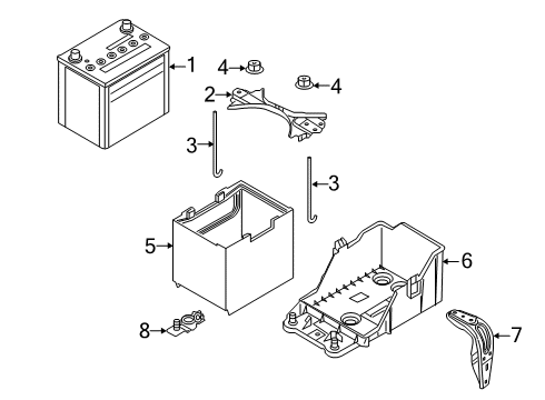 2020 Toyota Yaris Battery Diagram