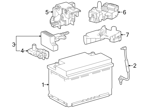 2023 Toyota Crown BLOCK ASSY, JUNCTION Diagram for 82670-30380