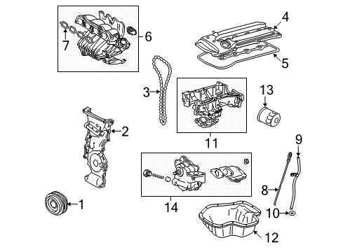 2007 Toyota Solara Intake Manifold Diagram 1 - Thumbnail