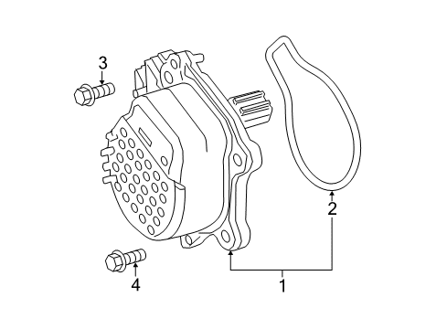 2018 Toyota Prius Water Pump Diagram