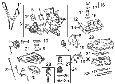 2022 Toyota 4Runner Intake Manifold Diagram