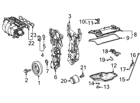 2022 Toyota Sienna Intake Manifold Diagram