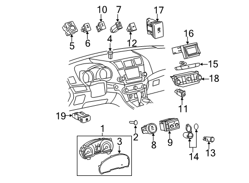 2011 Toyota Highlander Heated Seats Diagram 1 - Thumbnail