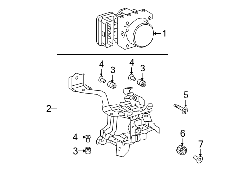 2022 Toyota Corolla Anti-Lock Brakes Diagram 2 - Thumbnail