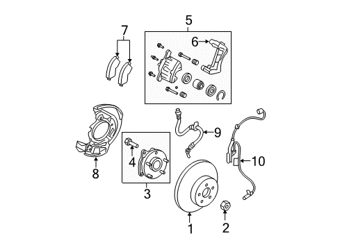 2007 Toyota RAV4 Anti-Lock Brakes Diagram 2 - Thumbnail