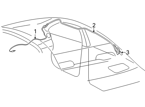 2008 Toyota Yaris Antenna & Radio Diagram