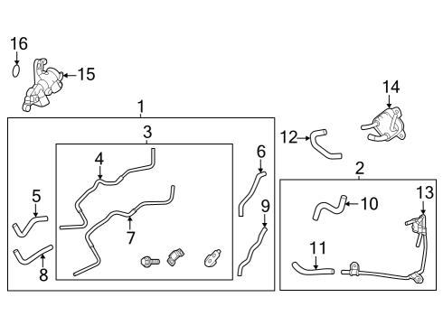 2024 Toyota Sequoia Bolt, w/Washer Diagram for 90119-A0507