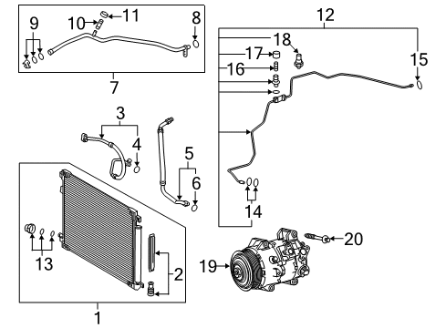 2018 Toyota Camry Switches & Sensors Diagram 2 - Thumbnail