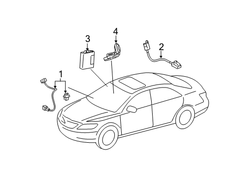 2010 Toyota Camry Alarm System Diagram