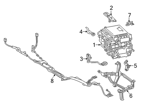 2023 Toyota Mirai Electrical Components Diagram 4 - Thumbnail