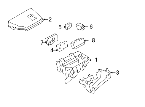 2013 Toyota Corolla Electrical Components Diagram 1 - Thumbnail