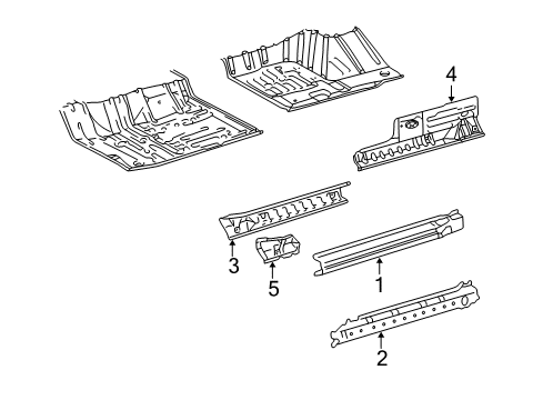 1997 Toyota Tacoma Rocker Panel Diagram