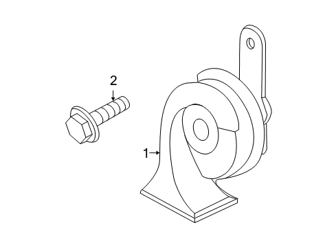 2008 Toyota Tundra Horn Diagram