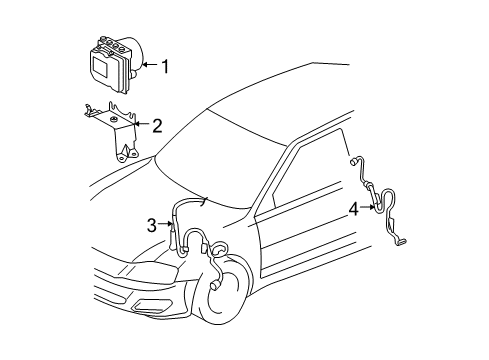 2007 Toyota Avalon Anti-Lock Brakes Diagram 2 - Thumbnail