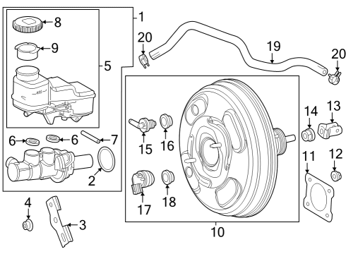 2023 Toyota GR Corolla Dash Panel Components Diagram