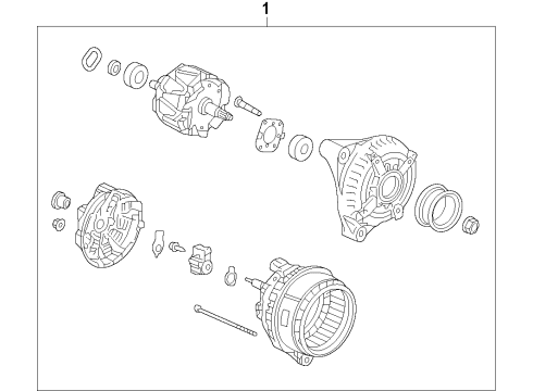 2012 Toyota Avalon Alternator Diagram