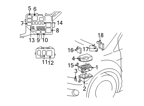 2005 Scion xA Powertrain Control Diagram 3 - Thumbnail