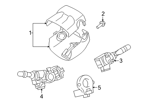 2013 Toyota Highlander Switches Diagram 3 - Thumbnail