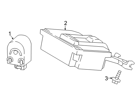 2019 Toyota Tundra Keyless Entry Components Diagram