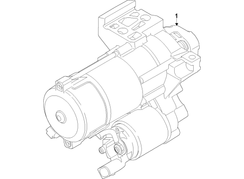 2022 Toyota GR Supra Starter Diagram