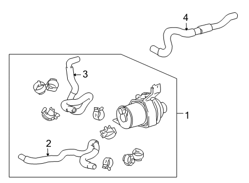 2006 Toyota Highlander Front Heater Unit Diagram 2 - Thumbnail