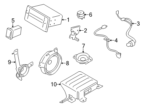 2019 Toyota 86 Sound System Diagram