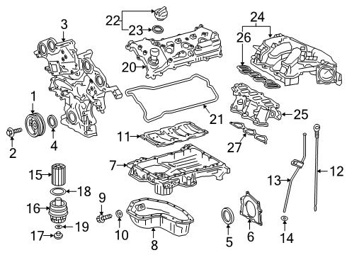 2018 Toyota Sienna Intake Manifold Diagram