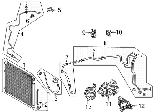 2022 Toyota Highlander Switches & Sensors Diagram 2 - Thumbnail