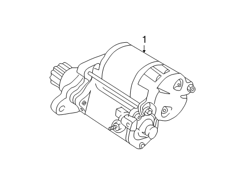 2003 Toyota Solara Starter Diagram