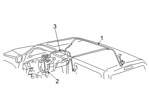 2006 Toyota 4Runner Antenna & Radio Diagram