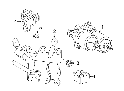 2017 Toyota RAV4 Anti-Lock Brakes Diagram 1 - Thumbnail