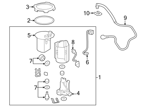 2022 Toyota Camry Fuel Supply Diagram 2 - Thumbnail