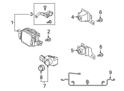 2019 Toyota Avalon Cruise Control System, Fuel Delivery Diagram 1 - Thumbnail