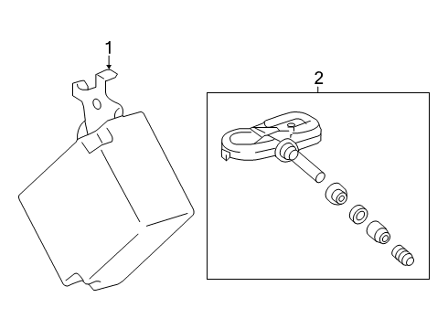 2019 Toyota Corolla Tire Pressure Monitoring, Electrical Diagram 2 - Thumbnail