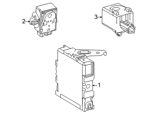 2022 Toyota Mirai Electrical Components Diagram 5 - Thumbnail