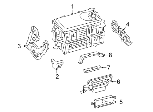 2022 Toyota Corolla Electrical Components Diagram 3 - Thumbnail