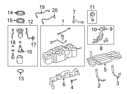 2014 Toyota Tundra Senders Diagram