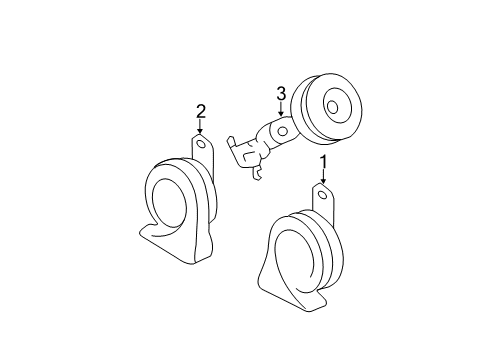 2012 Toyota Avalon Horn Diagram