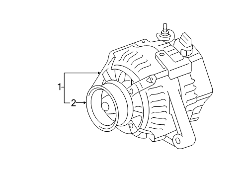 2014 Toyota Camry Alternator Diagram