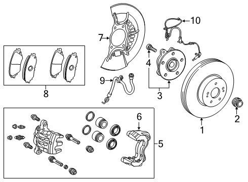 2022 Toyota Camry Anti-Lock Brakes Diagram 4 - Thumbnail