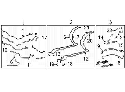 2021 Toyota Sienna Auxiliary Heater & A/C Diagram