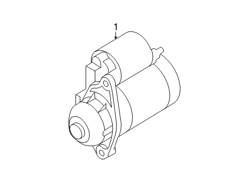 2009 Toyota Yaris Starter, Electrical Diagram