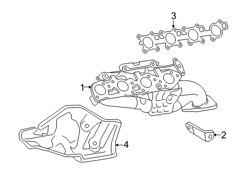 2018 Toyota Land Cruiser Exhaust Manifold Diagram