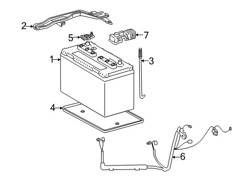 1998 Toyota 4Runner Battery Diagram