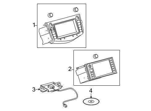 2011 Toyota RAV4 Navigation System Diagram