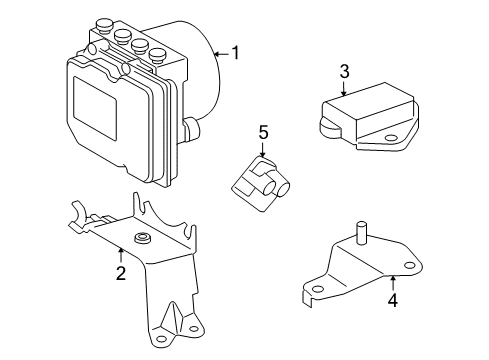 2010 Toyota Venza Stability Control Diagram