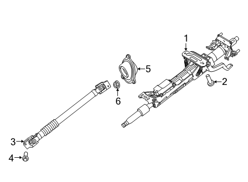 2020 Toyota GR Supra Cover Sub-Assembly, STEE Diagram for 45025-WAA01